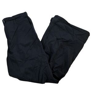 NWT Tractr Adaptive Parachute Pants Black Wide Leg- Size S, M